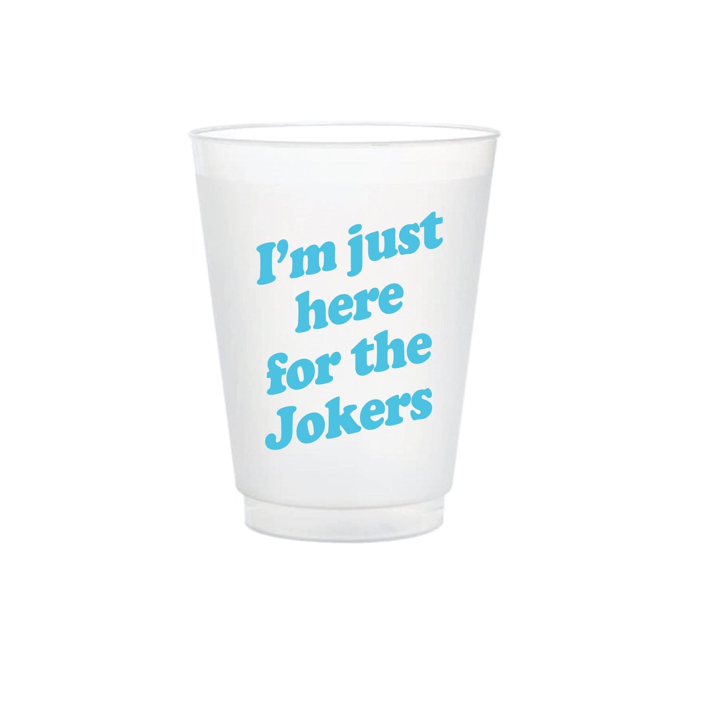 Mahjong Here for the Jokers Cups - Set of 10