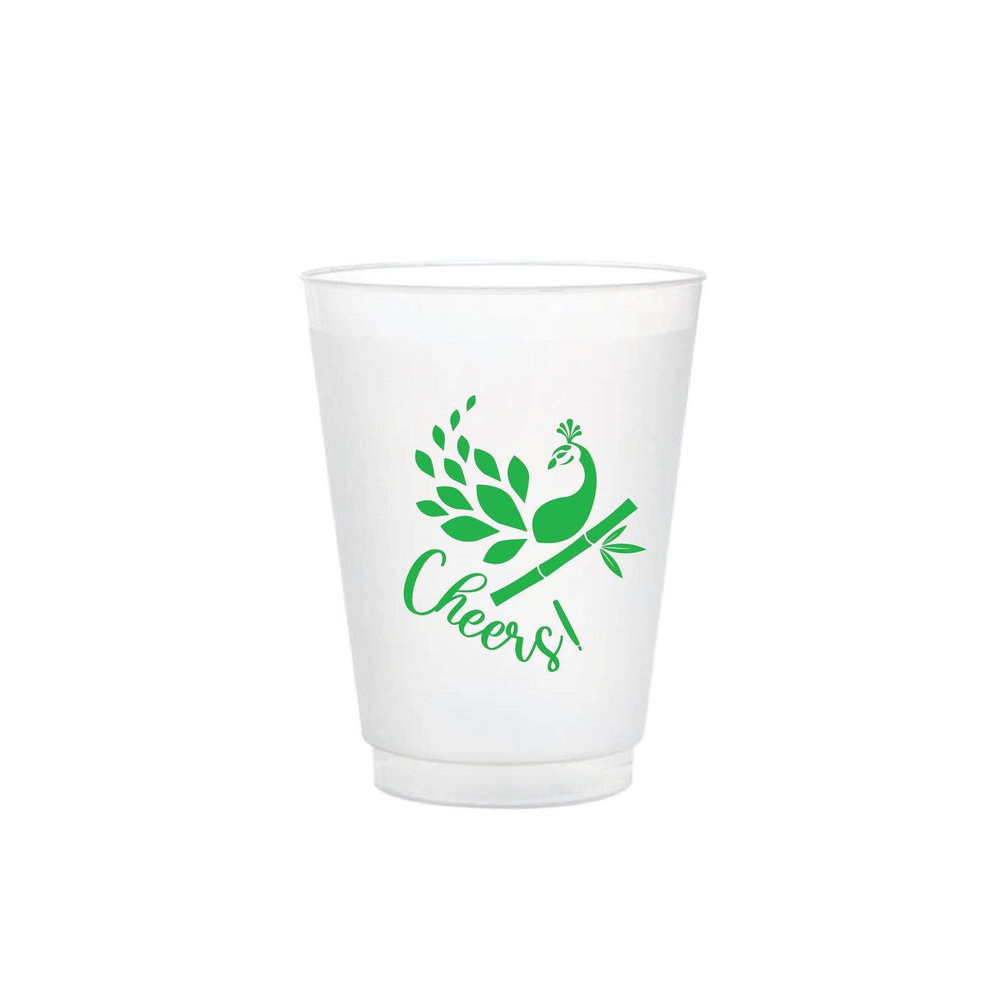 Mahjong Cheers Bird Bam Cups - Set of 10