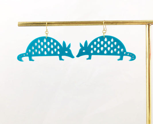 Armadillo Earrings