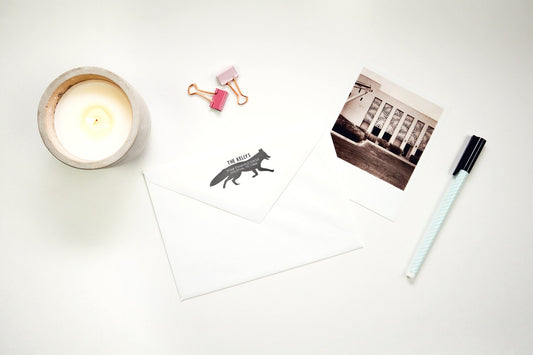 Personalized Address Stamp - Fox