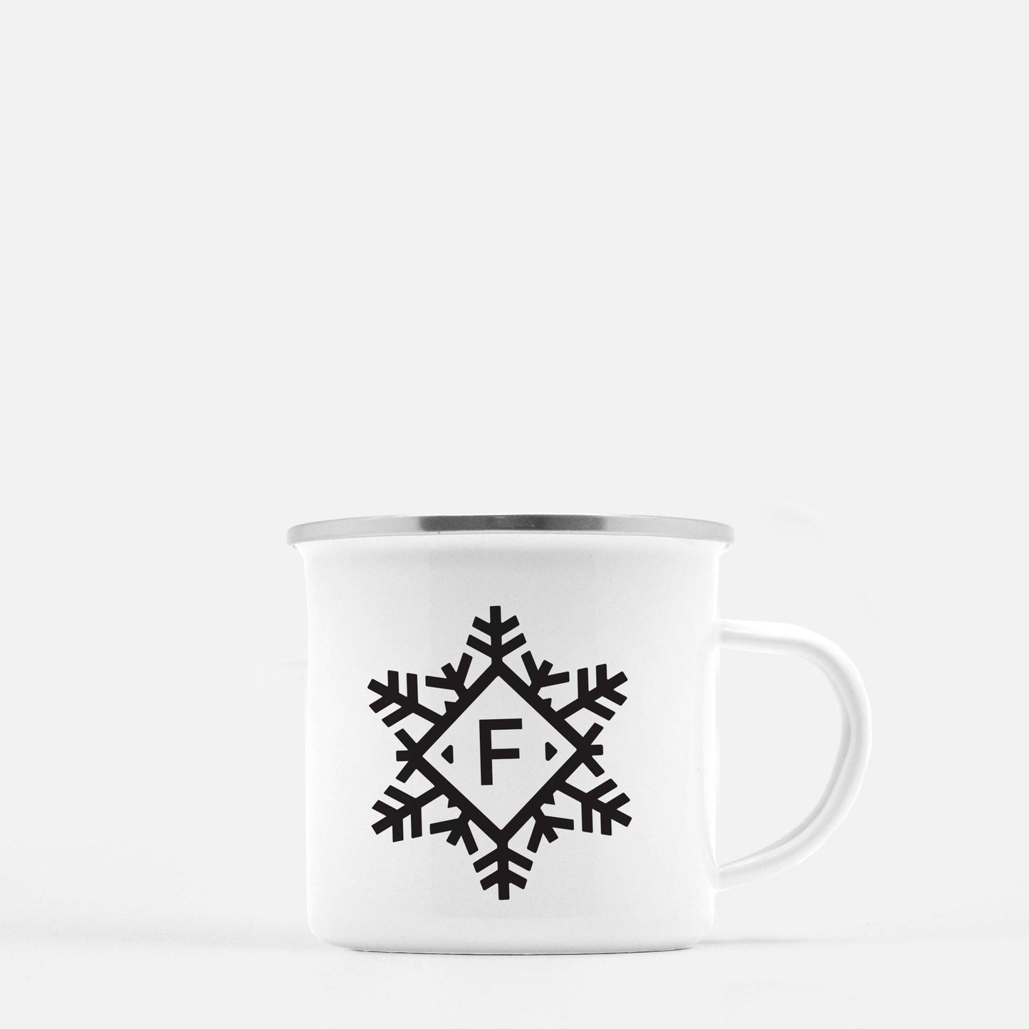 Mug - Snowflake Monogram