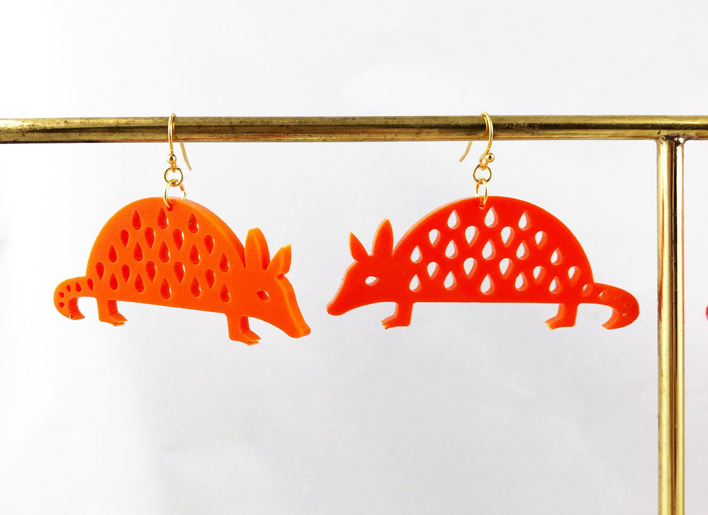 Armadillo Earrings