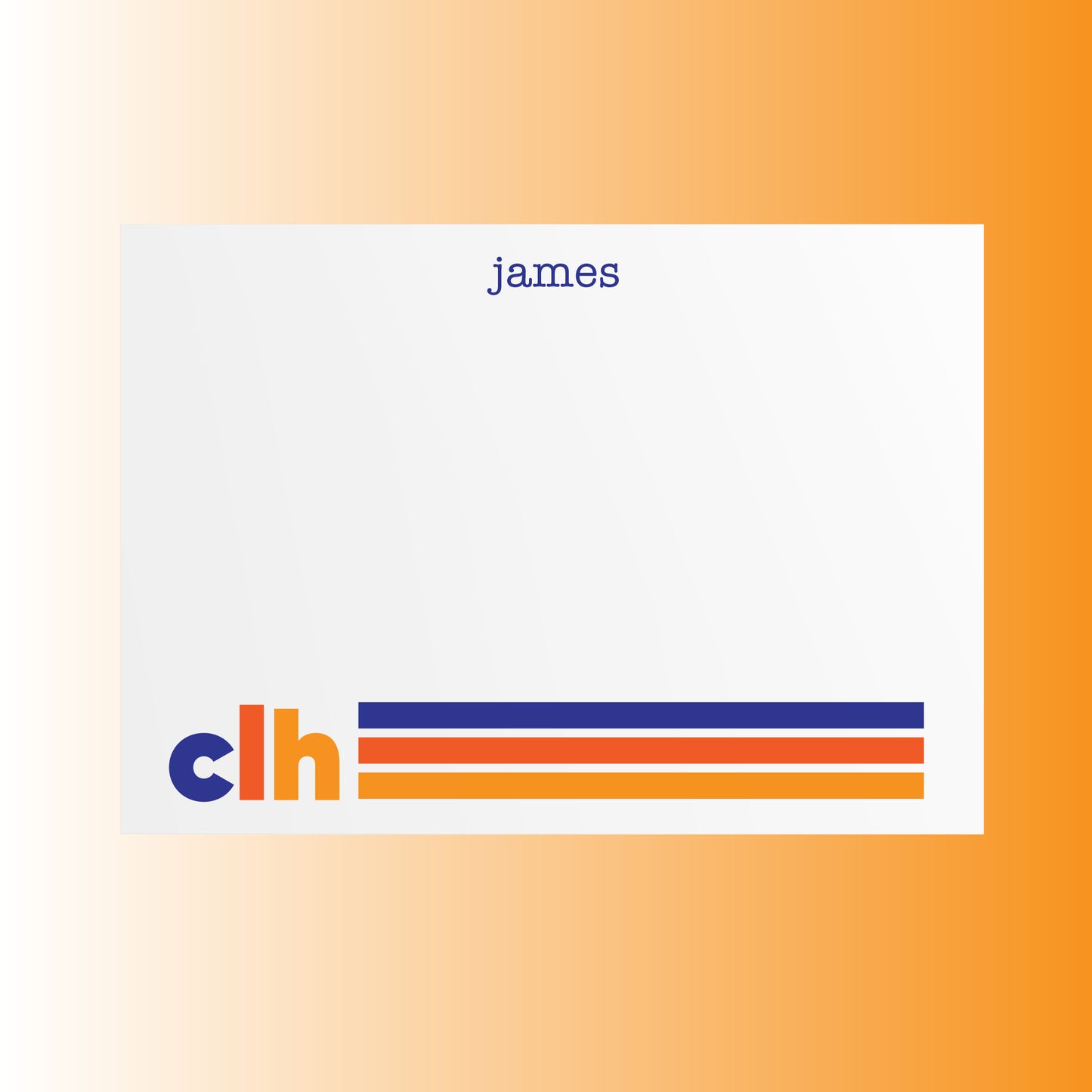 Personalized Camp Stationery - Camp Longhorn Note Cards