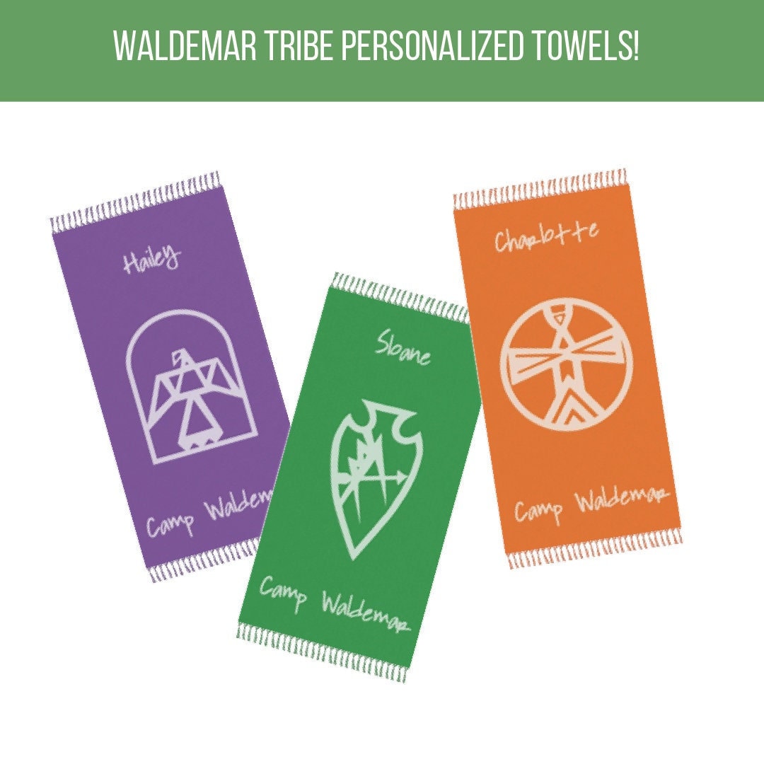 Personalized Tassel Towel - Waldemar Tribe