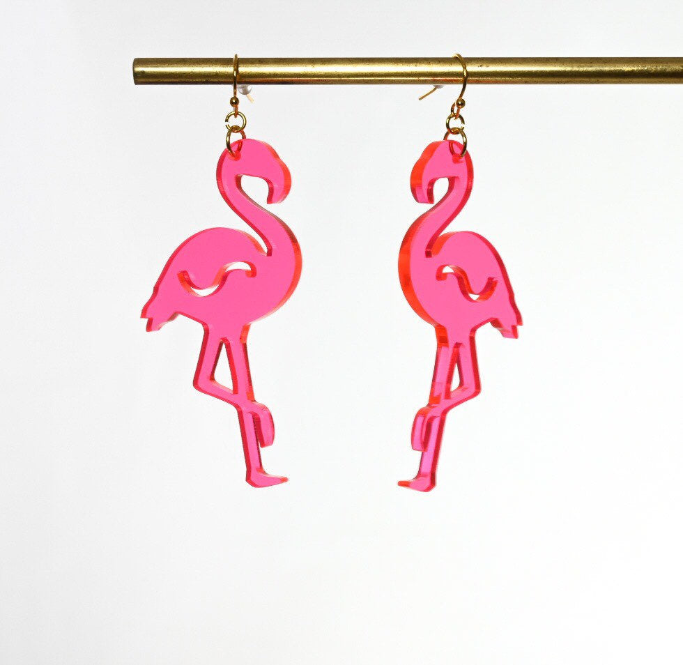 Flamingo Earrings