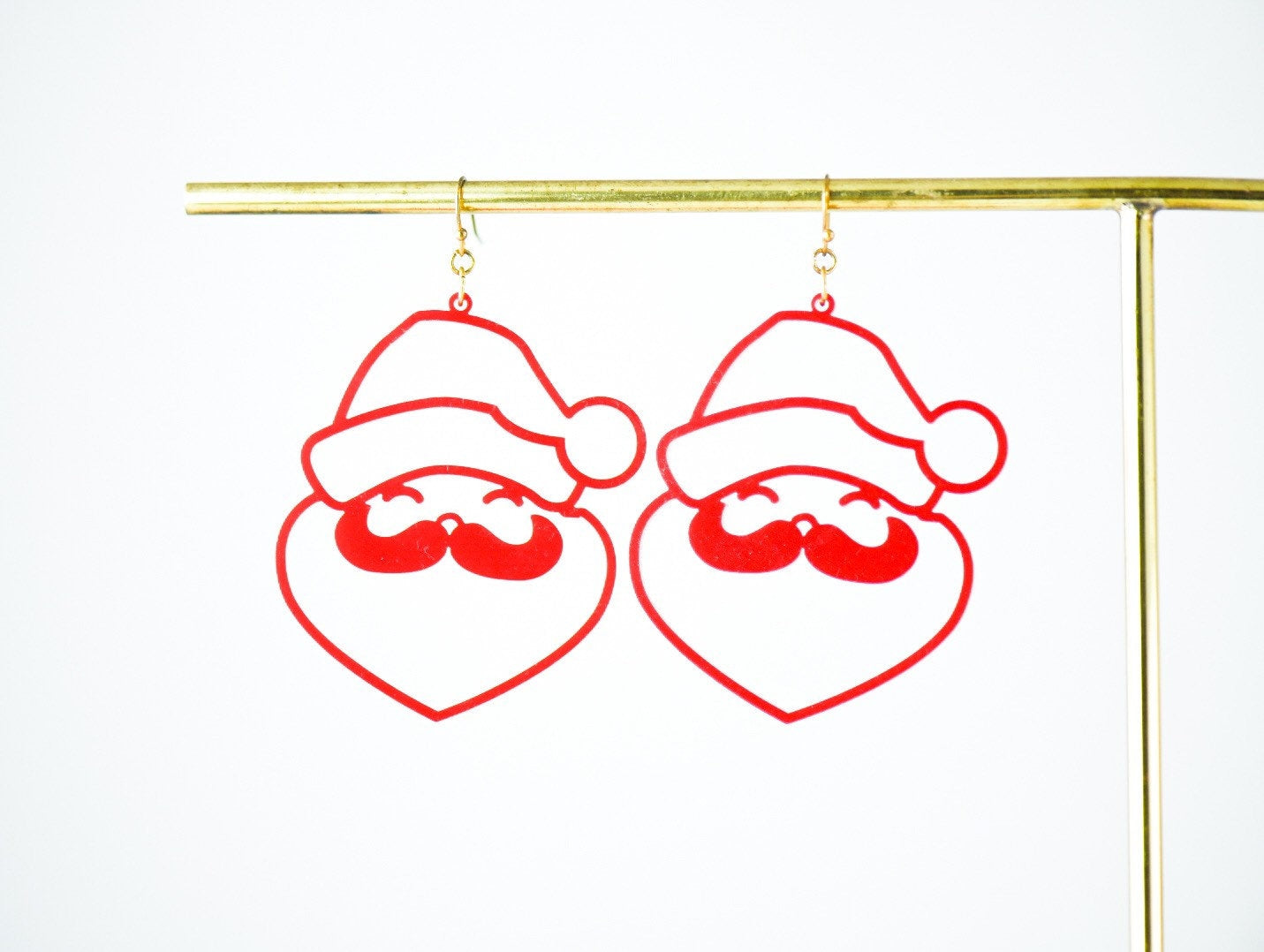 Santa Earrings