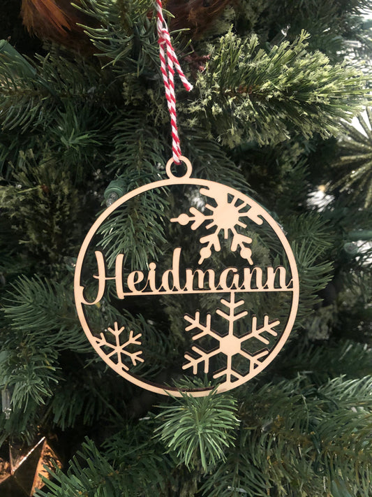 Personalized Ornament