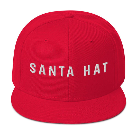 Santa Hat - Flat Bill