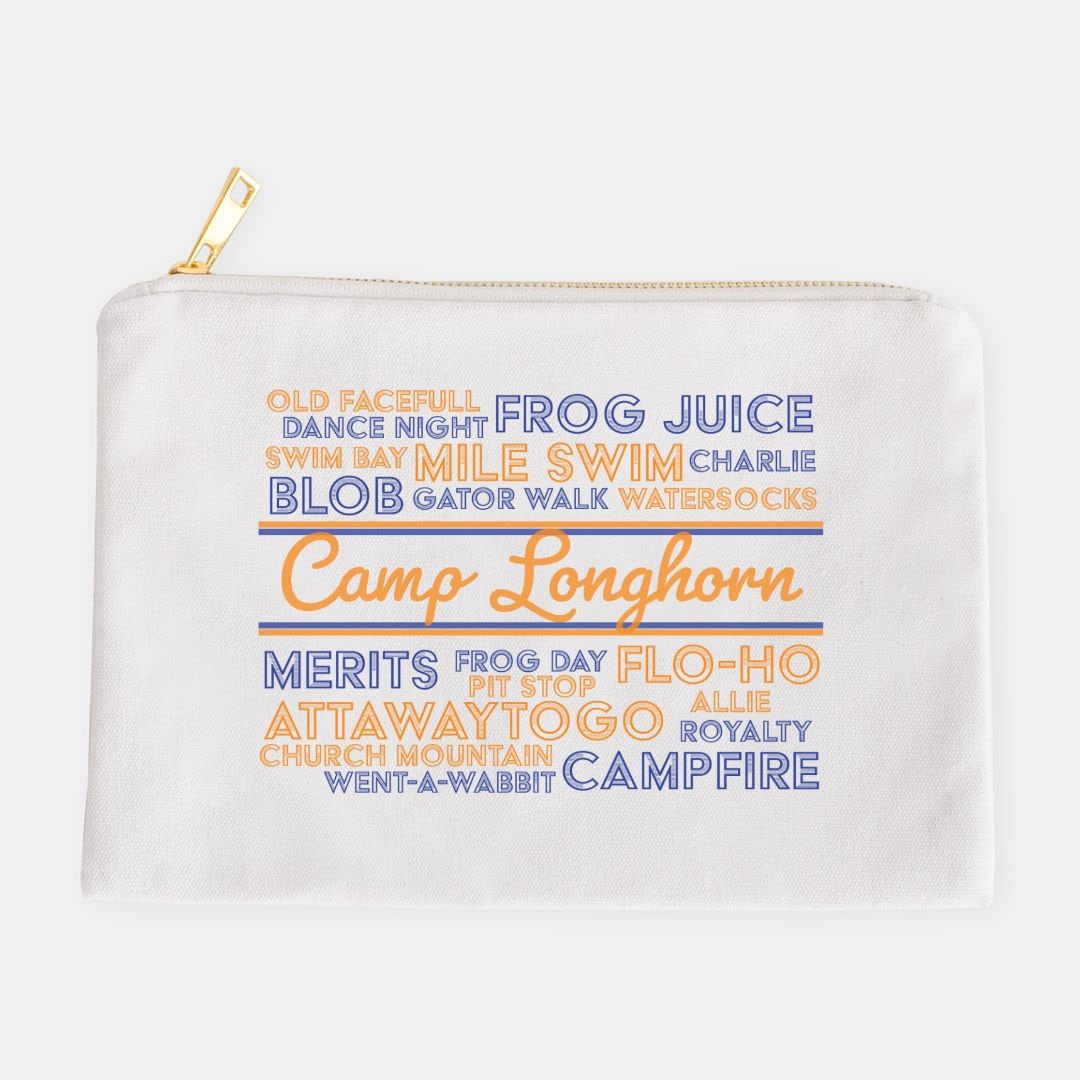 Camp Memories Cosmetic Bag