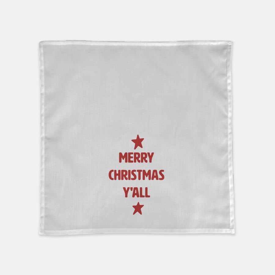 Merry Christmas Y'all Hostess Towel  (2PK)