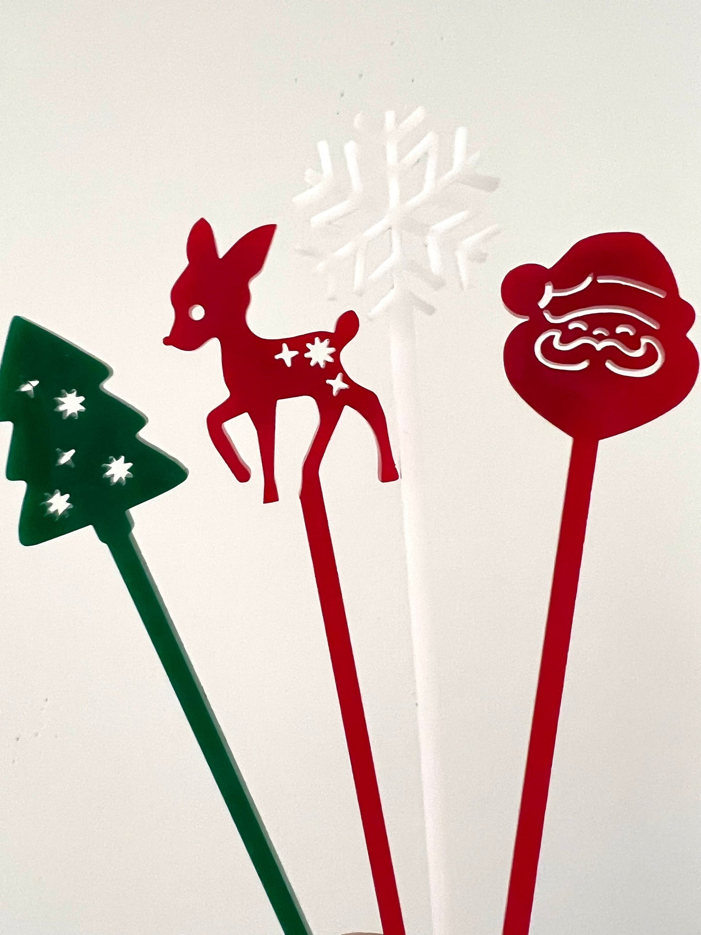 Christmas Swizzle Sticks