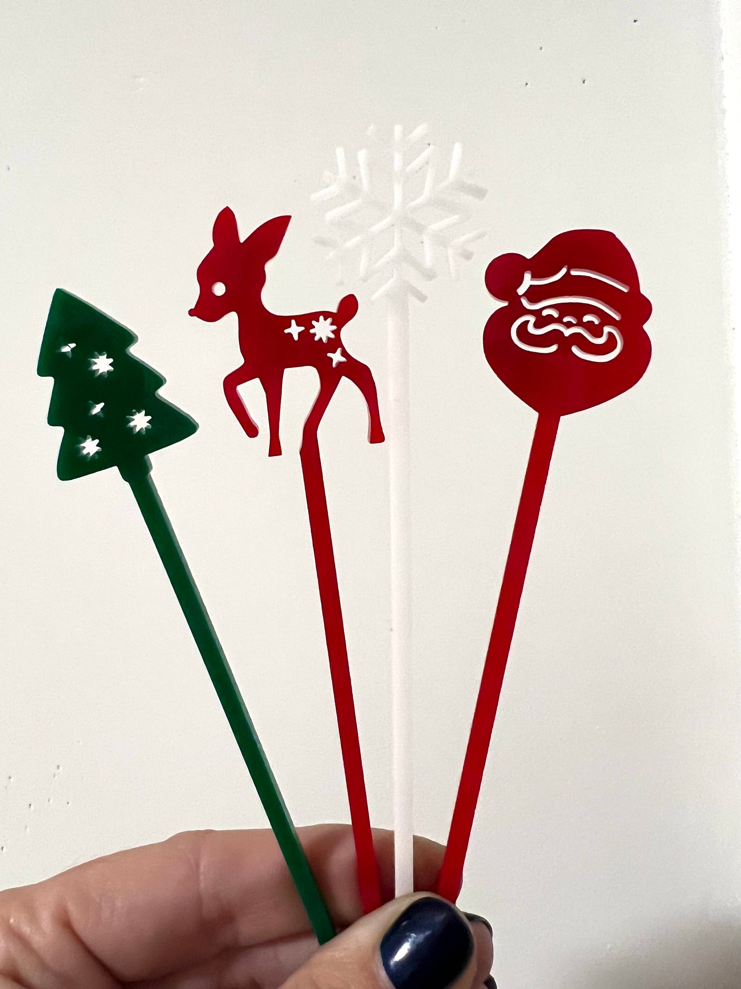 Christmas Swizzle Sticks