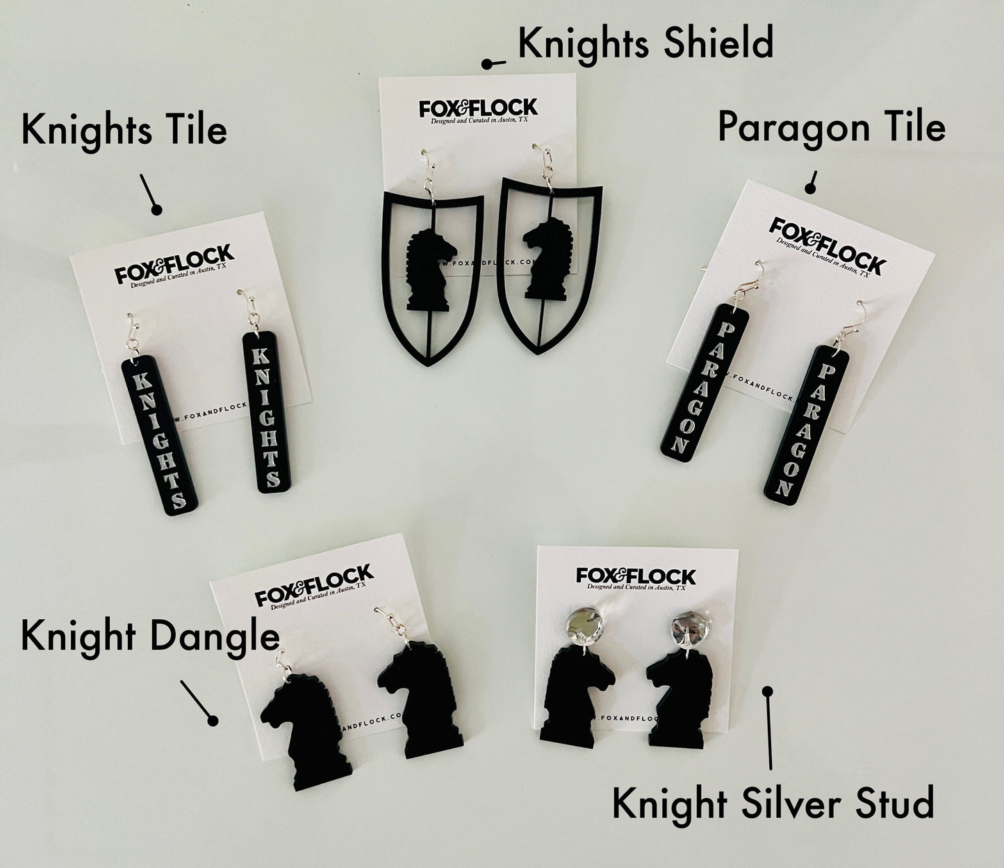 Paragon Knights Earrings