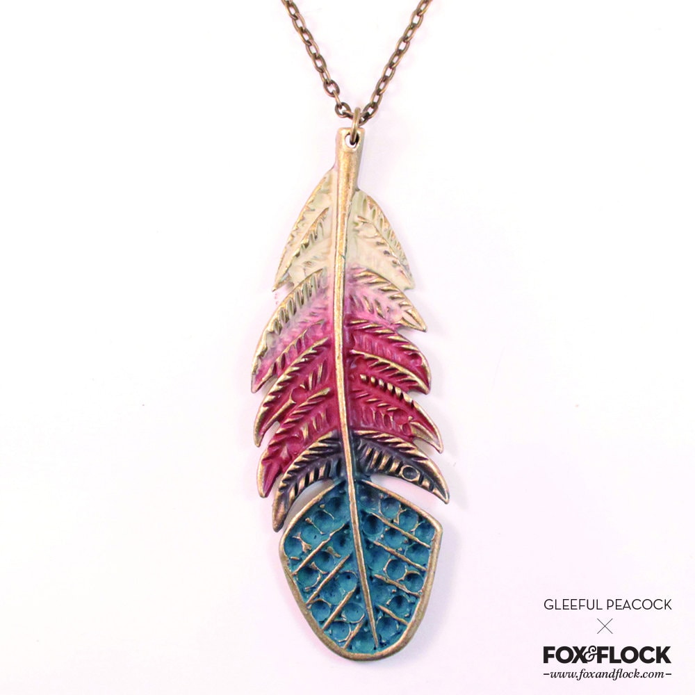 Boho Feather Necklace