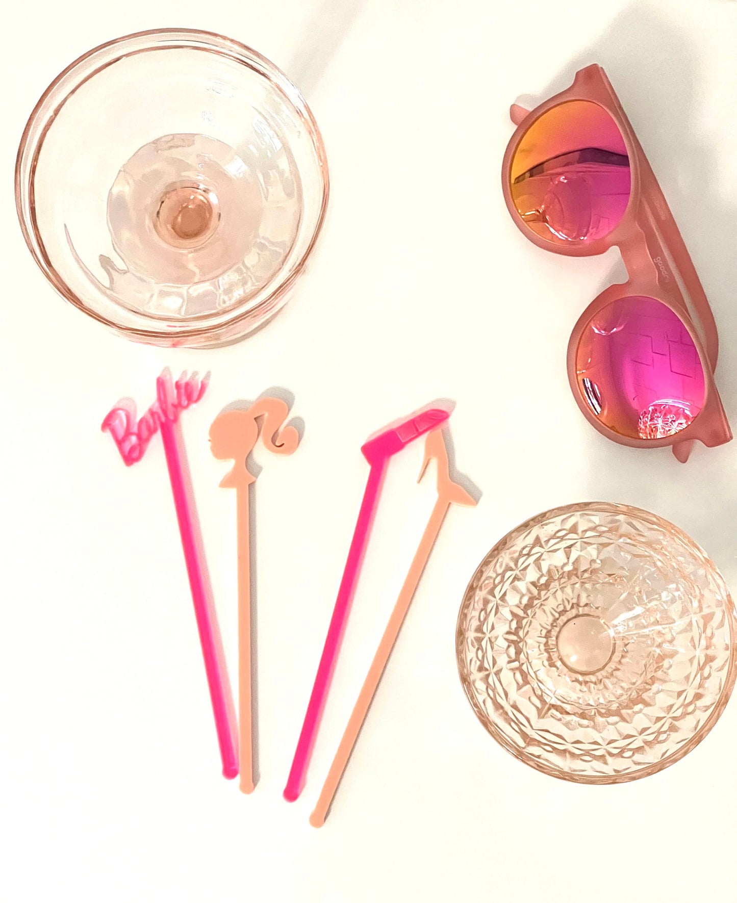 Barbie Inspired Swizzle Sticks