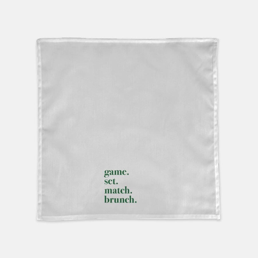 Game. Set. Match. Tea Towel Set