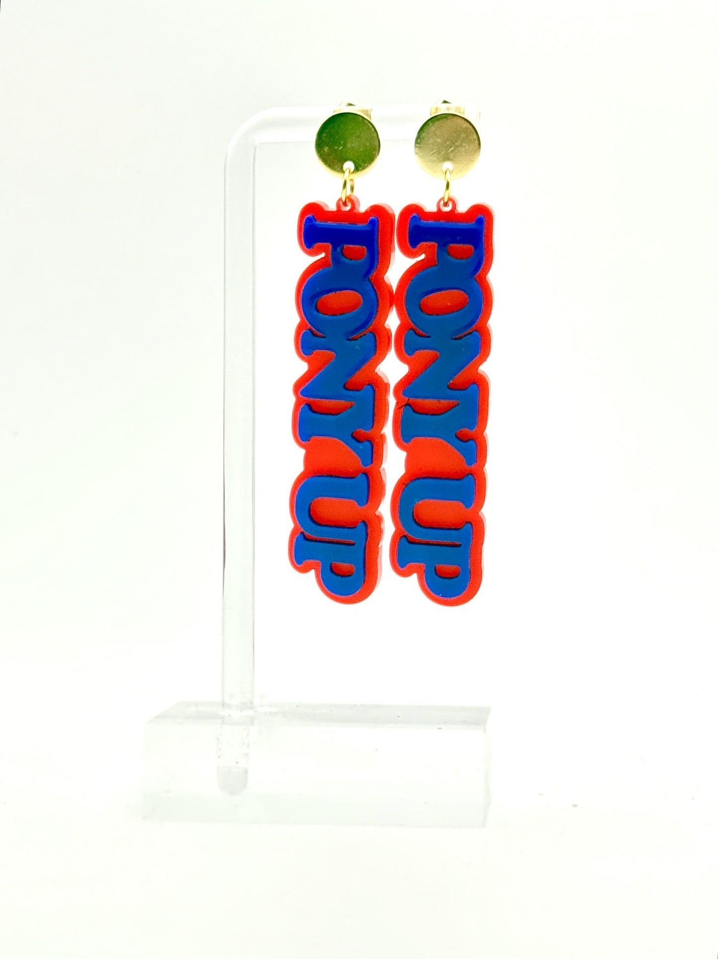 Pony Up Earrings