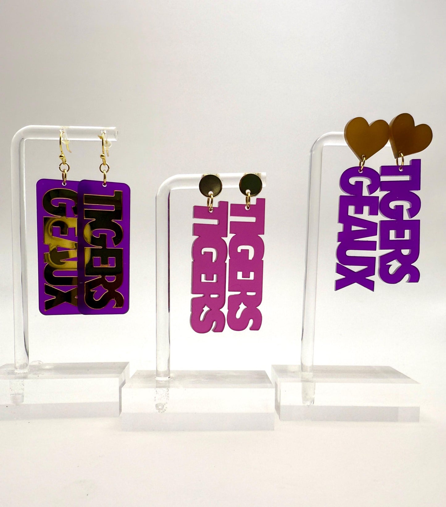 Geaux Tigers Earrings