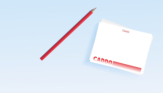 Personalized Camp Stationery - Camp Ozark and OTX Caddo or Osage